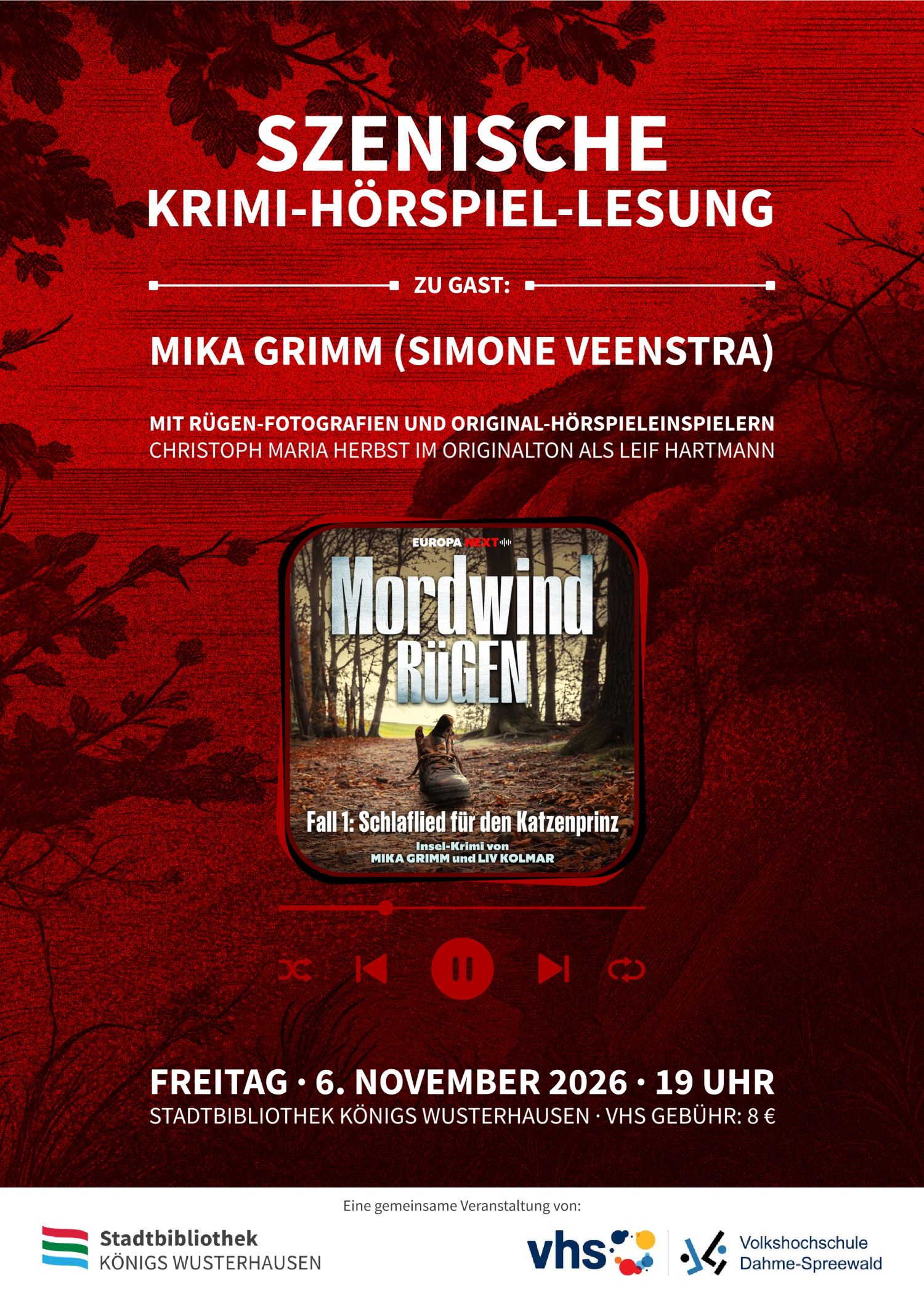 Öffnet die Seite 'Szenische Lesung'